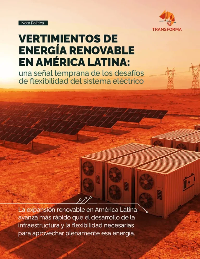 Vertimientos de energía renovable en América Latina