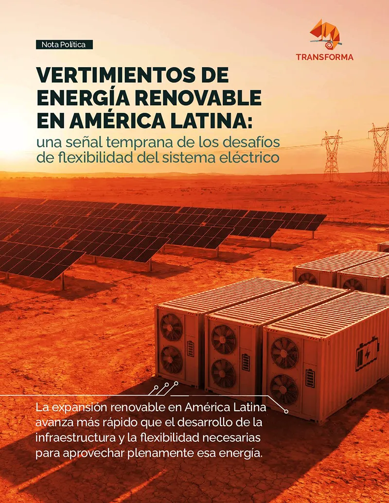 Vertimientos de energía renovable en América Latina