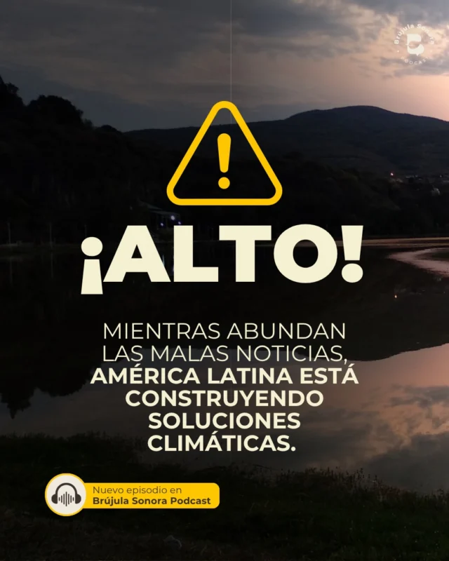 A veces la acción climática no suena a discursos o grandes anuncios. Suena a minga en los Andes, a tequio en México, o a mutirão en Brasil. 

En toda América Latina, comunidades y organizaciones ya están cuidando sus territorios, generando conocimiento y construyendo soluciones desde lo local. 

Escucha estas historias en el último episodio de la más reciente temporada de Brújula Sonora Podcast. 

🔗Ingresa al link de la bio o a transforma.global/brujula-sonora